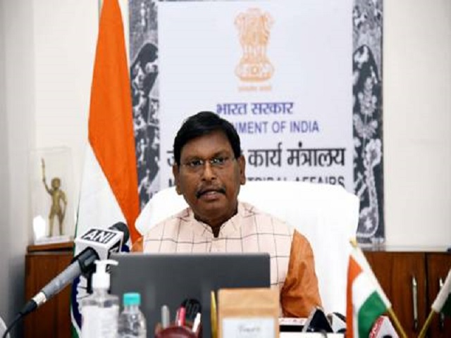 Arjun Munda, Minster Tribal Affairs, Source: PIB